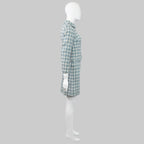 Valentino Blue Wool Checked Suit