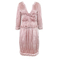 Valentino SS 2007 Pink Satin Skirt Set
