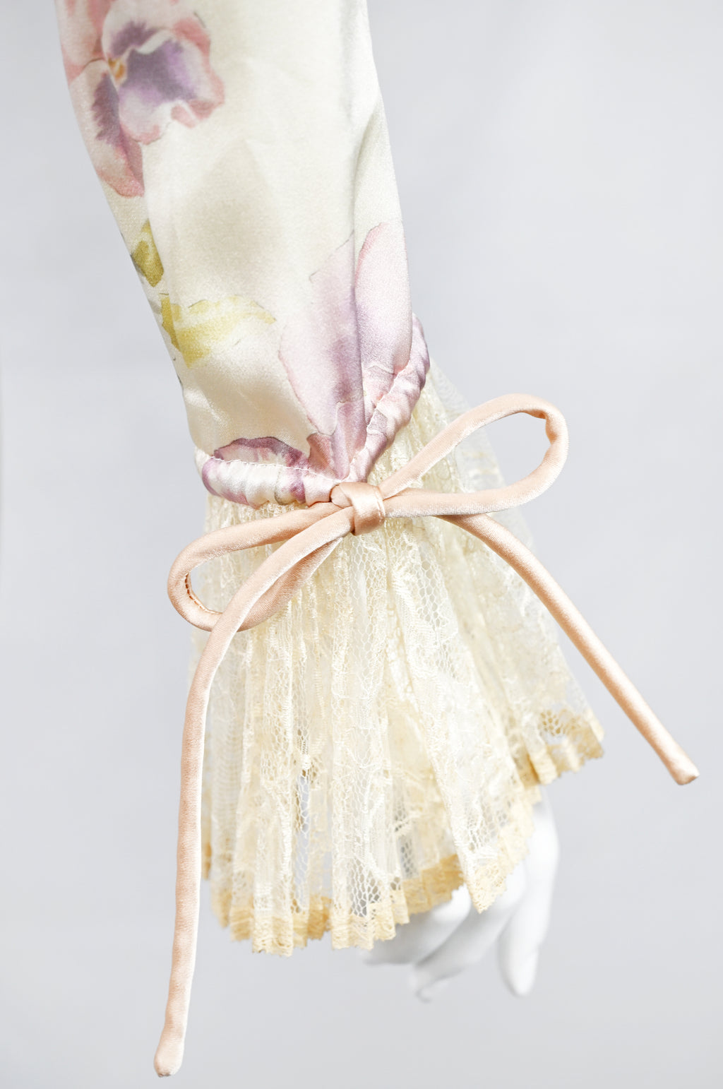 Valentino SS 2007 Lace Cuffs Blouse