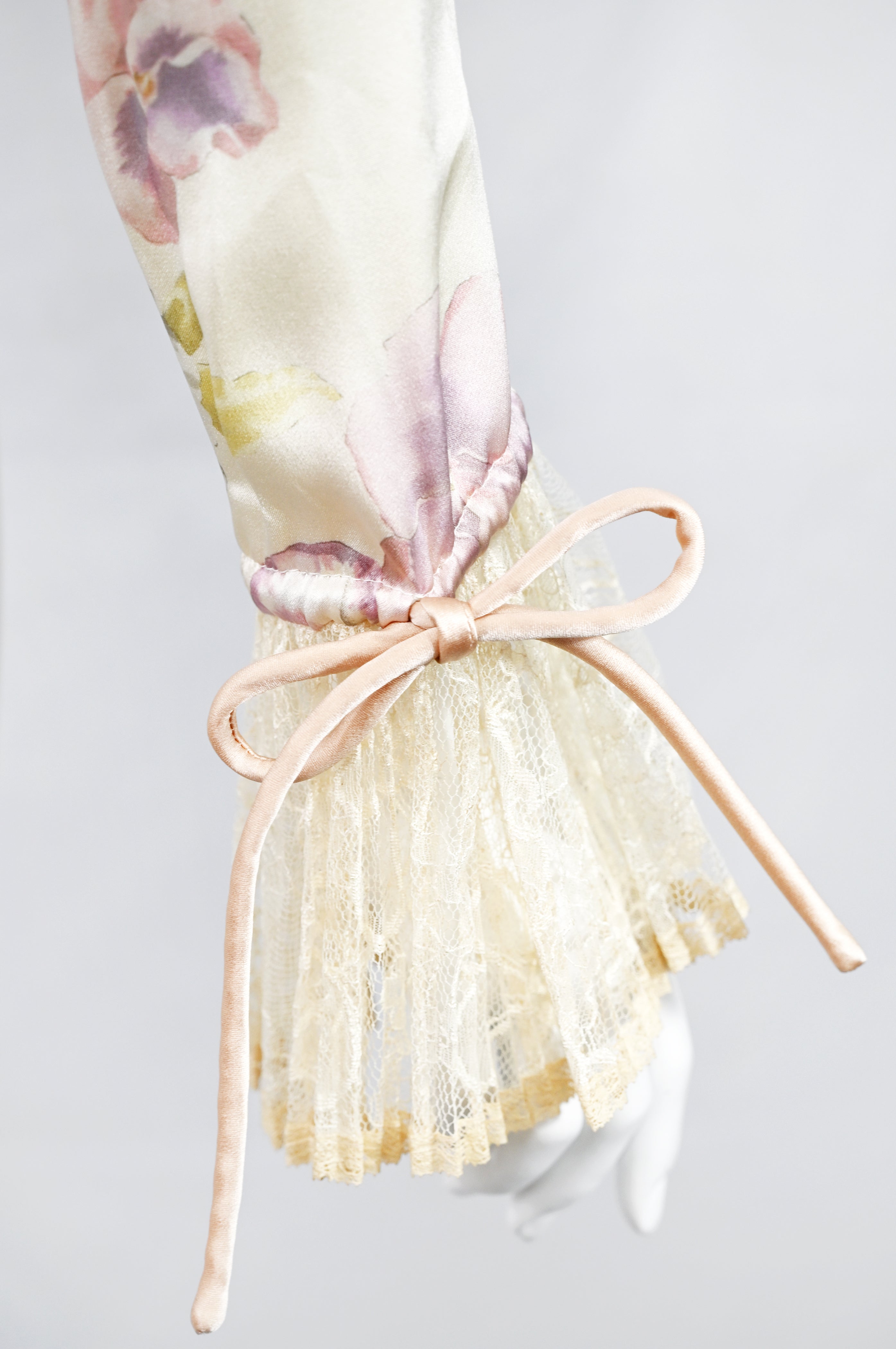 Valentino SS 2007 Lace Cuffs Blouse