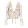 Valentino SS 2007 Lace Cuffs Blouse