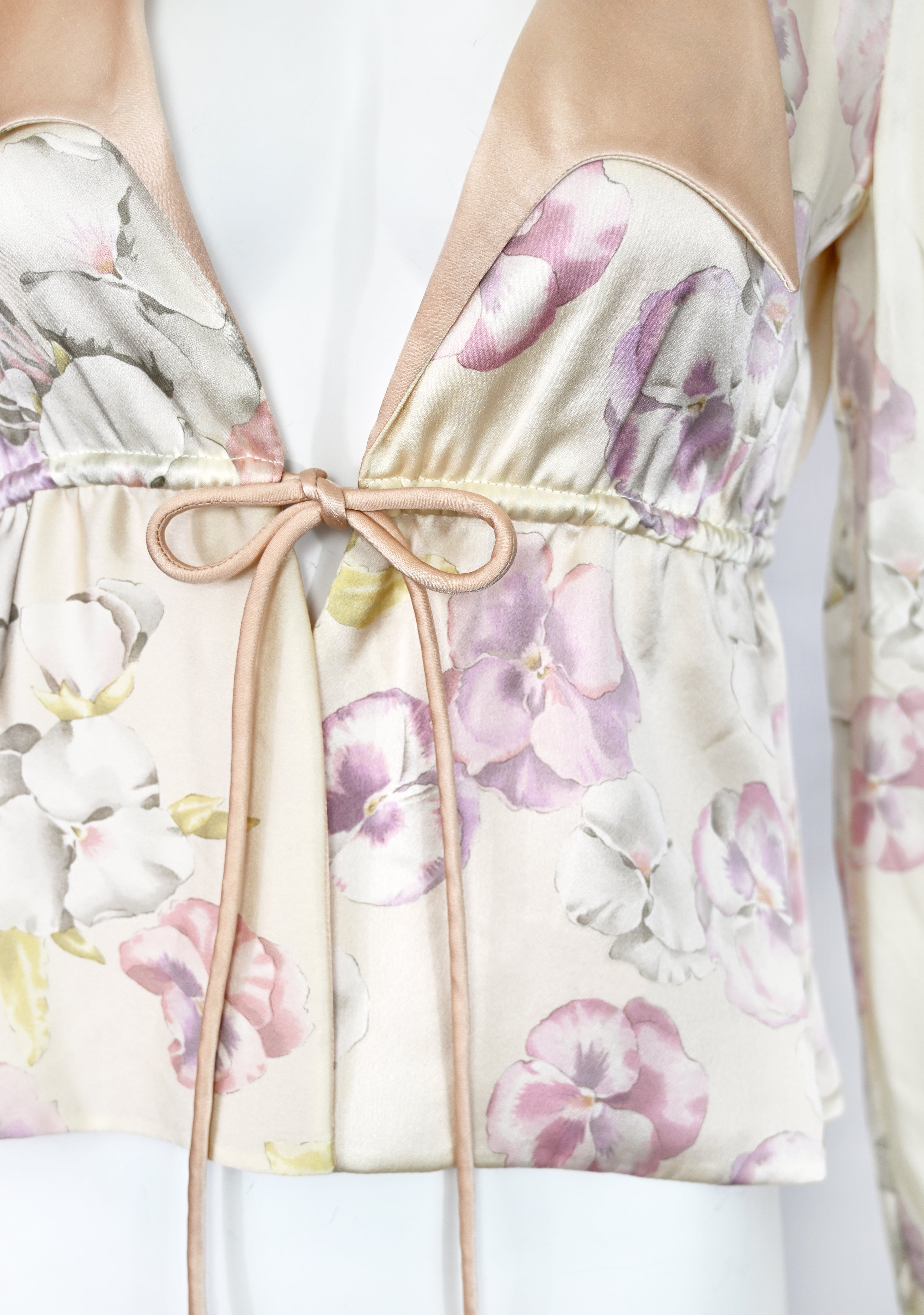 Valentino SS 2007 Lace Cuffs Blouse