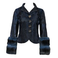 Valentino Broadtail Fur Chinchilla Jacket