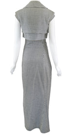 YOHJI YAMAMOTO FW 2003 Runway Wool Gingham Ensemble