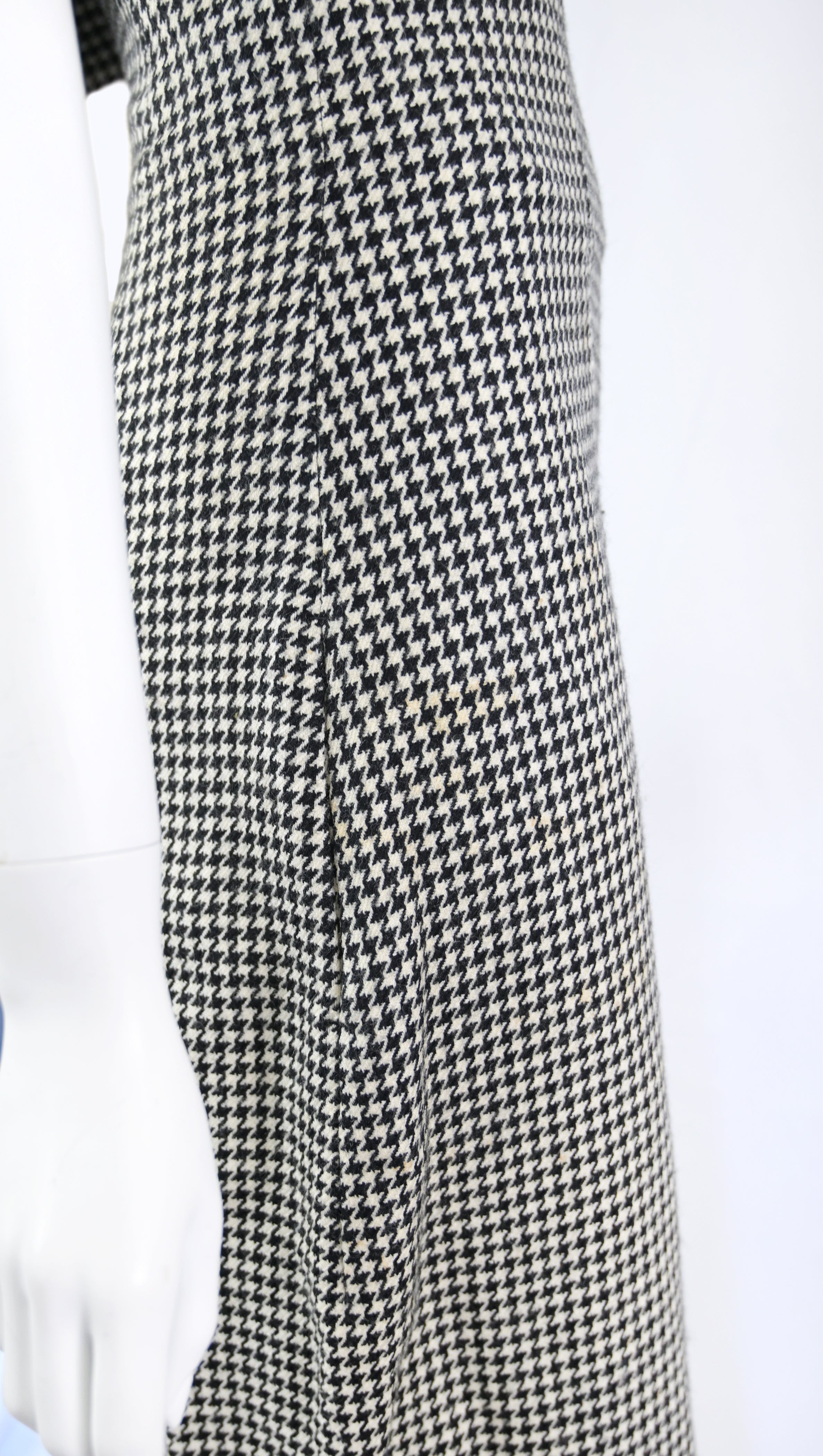 YOHJI YAMAMOTO FW 2003 Runway Wool Gingham Ensemble