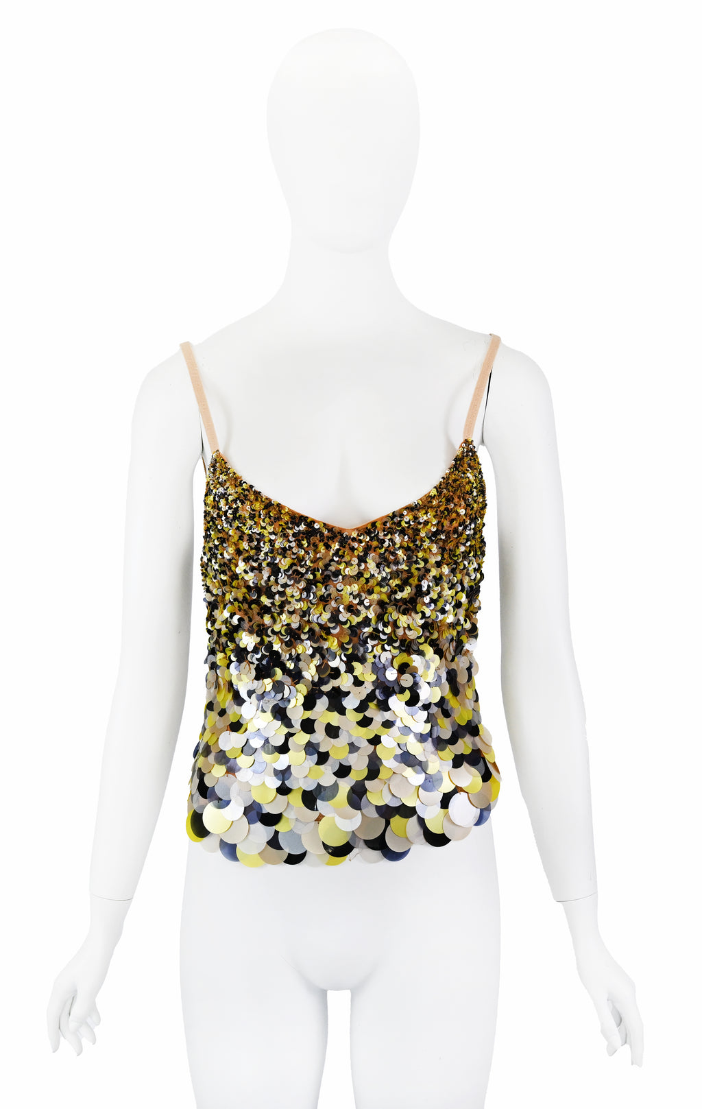 Alessandro Del Acqua Embellished Paillette Top