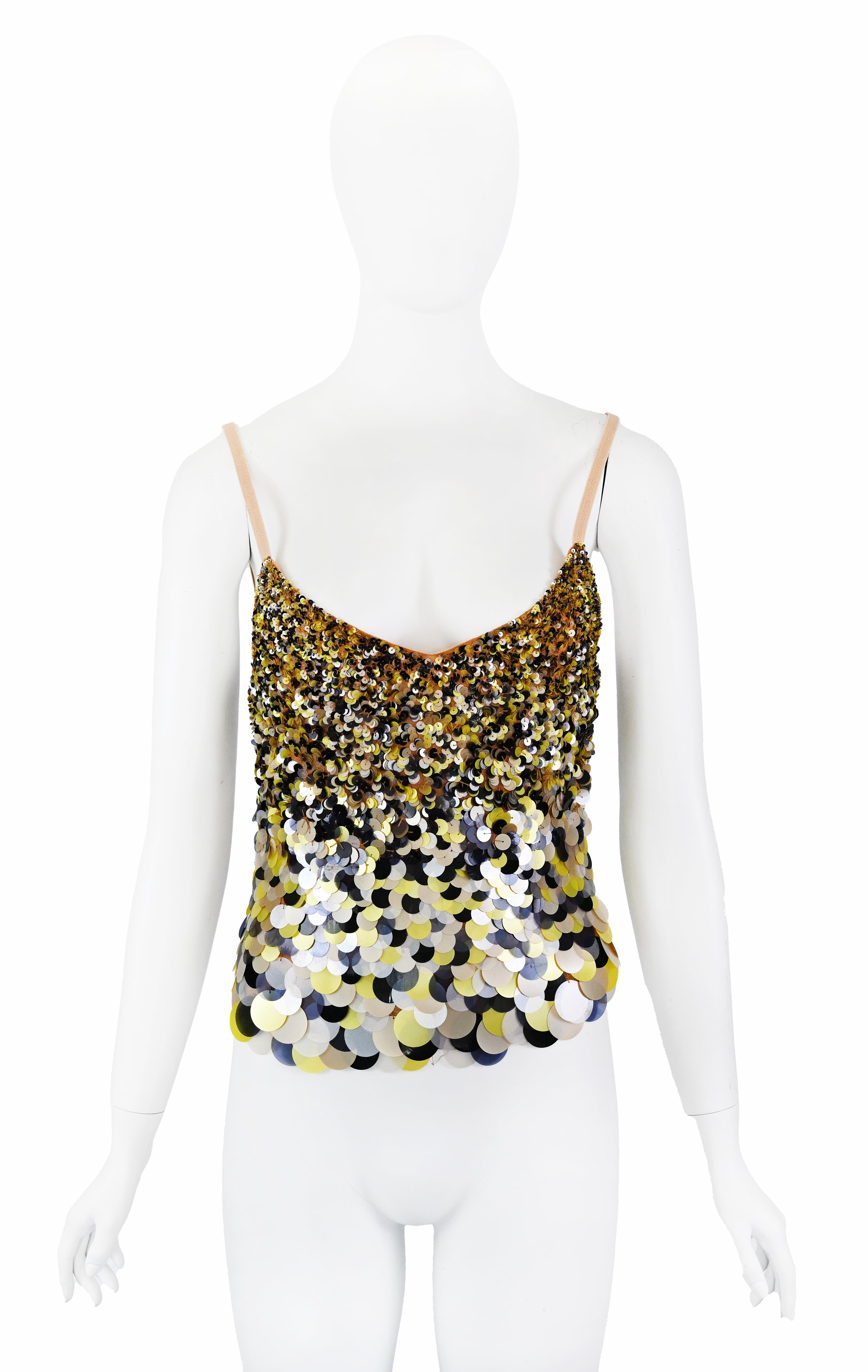 Alessandro Del Acqua Embellished Paillette Top