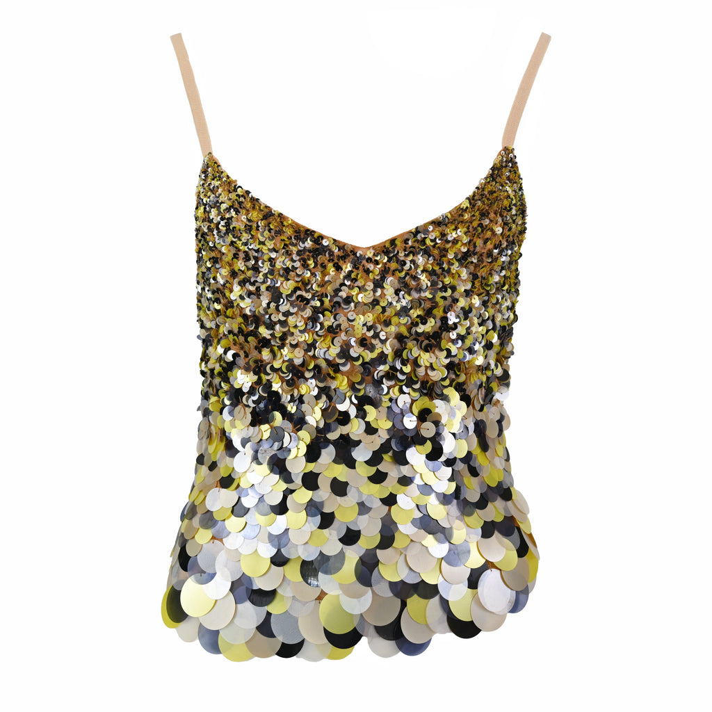 Alessandro Del Acqua Embellished Paillette Top