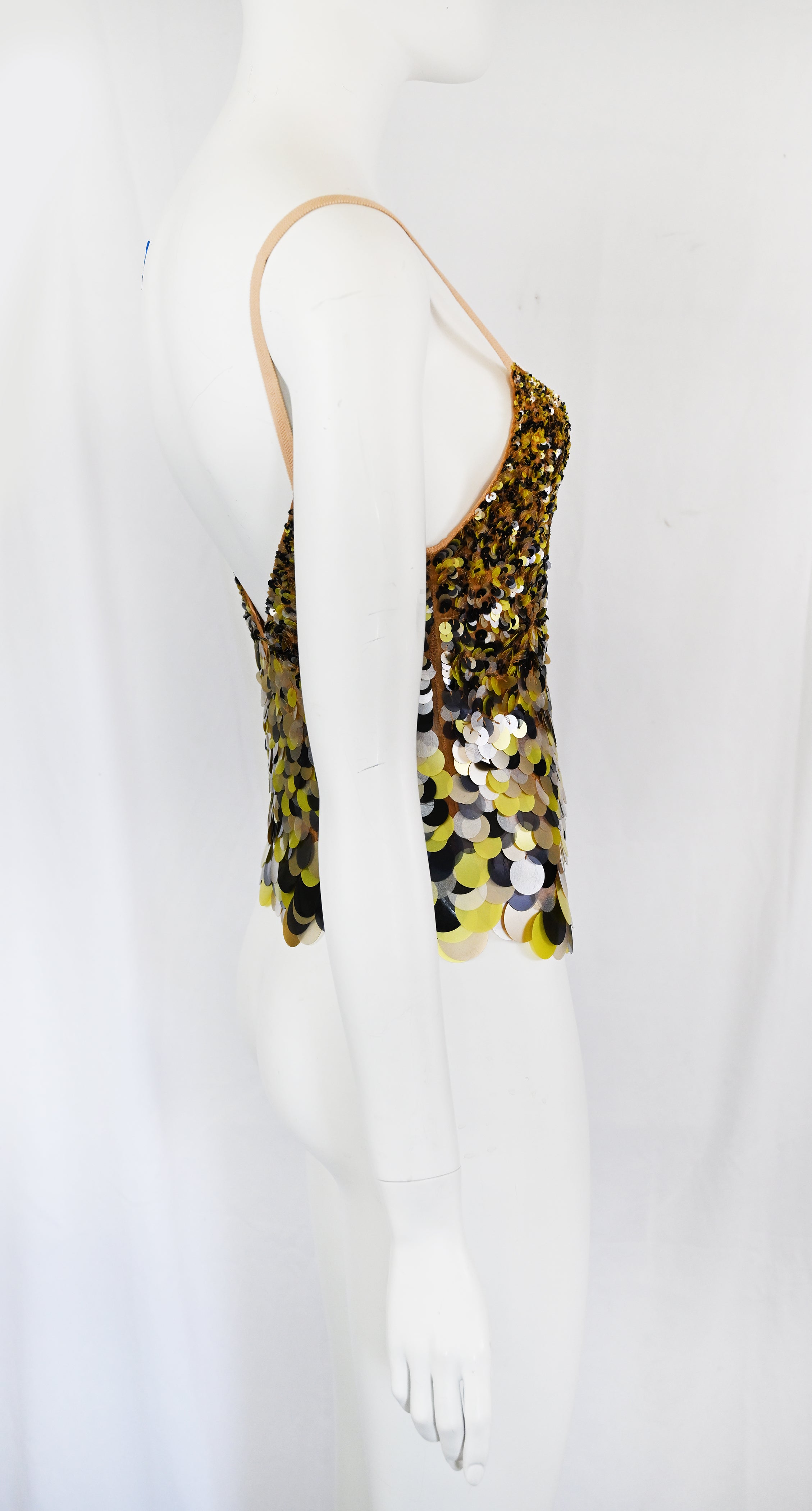 Alessandro Del Acqua Embellished Paillette Top