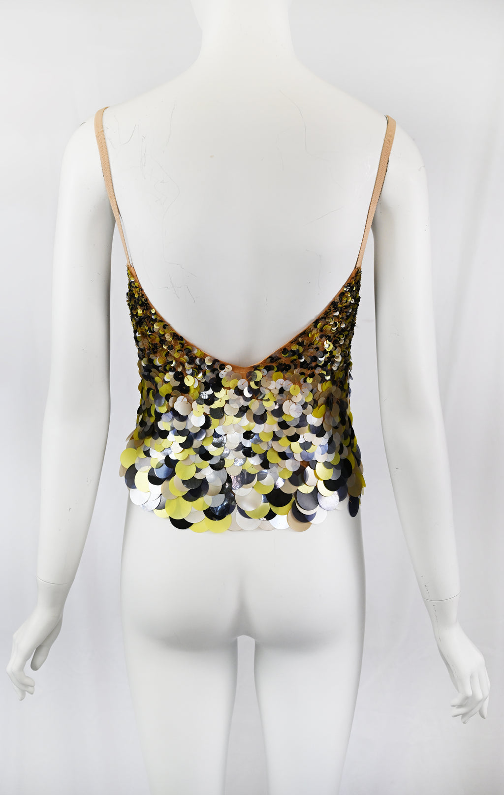Alessandro Del Acqua Embellished Paillette Top