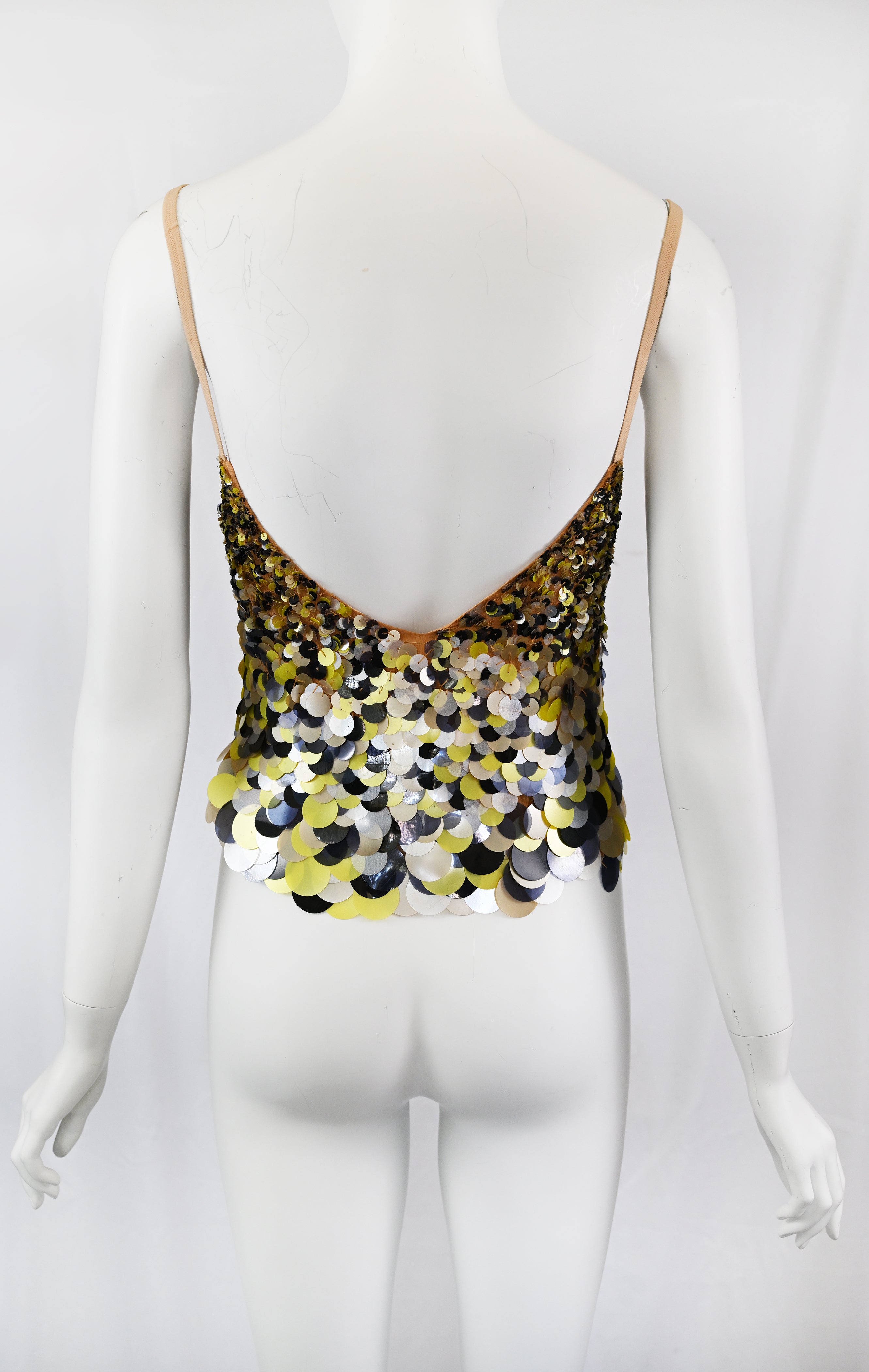Alessandro Del Acqua Embellished Paillette Top