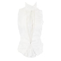 A.F. Vandevorst SS 2013 Backless Top with Pleats