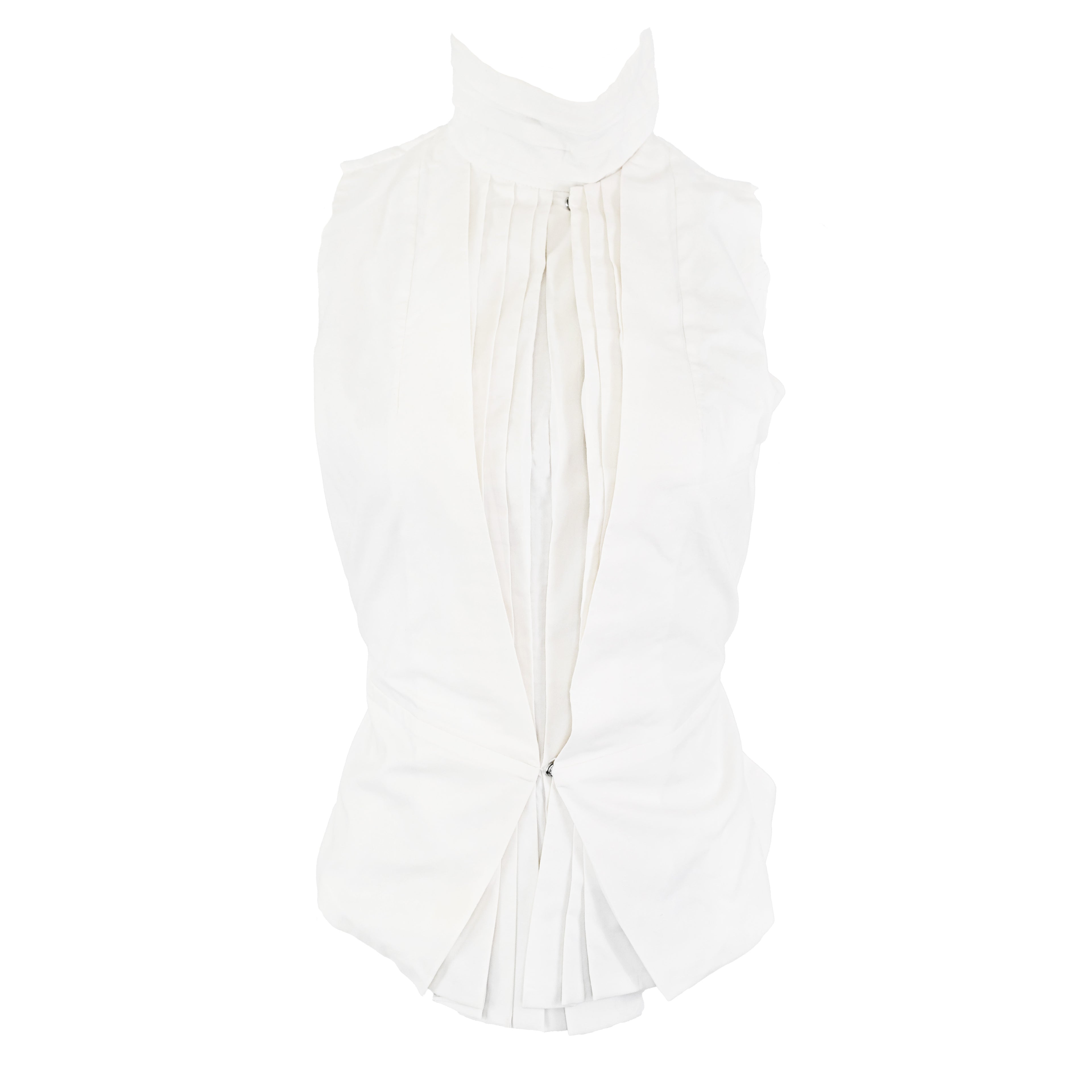 A.F. Vandevorst SS 2013 Backless Top with Pleats