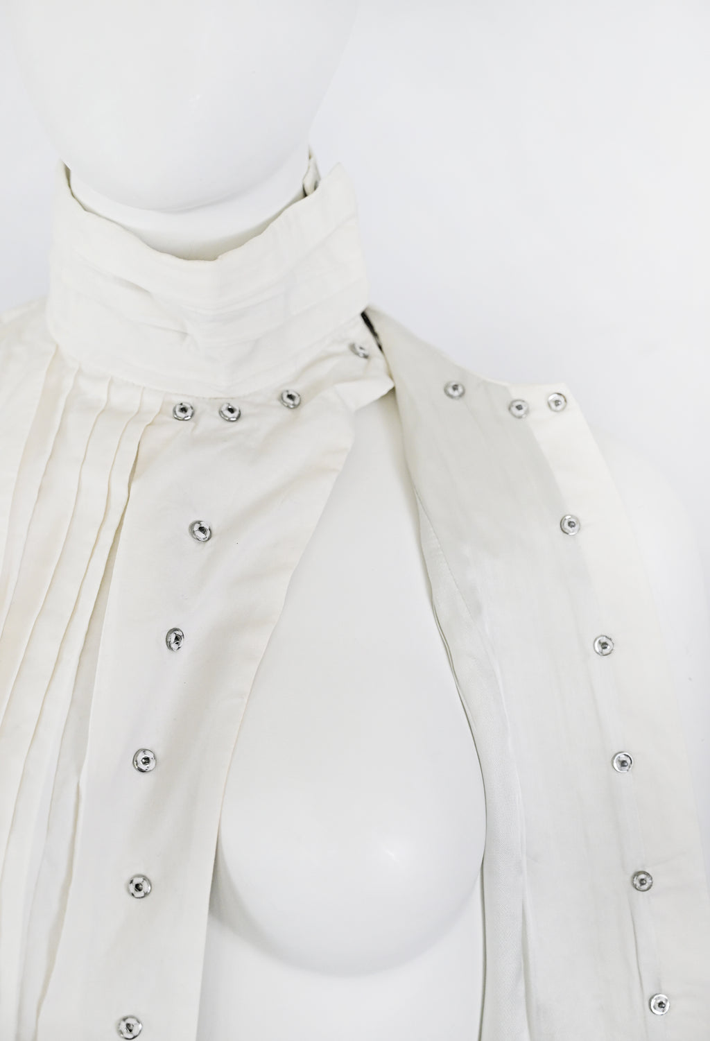 A.F. Vandevorst SS 2013 Backless Top with Pleats