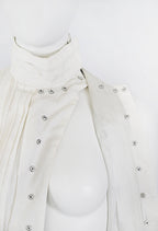 A.F. Vandevorst SS 2013 Backless Top with Pleats