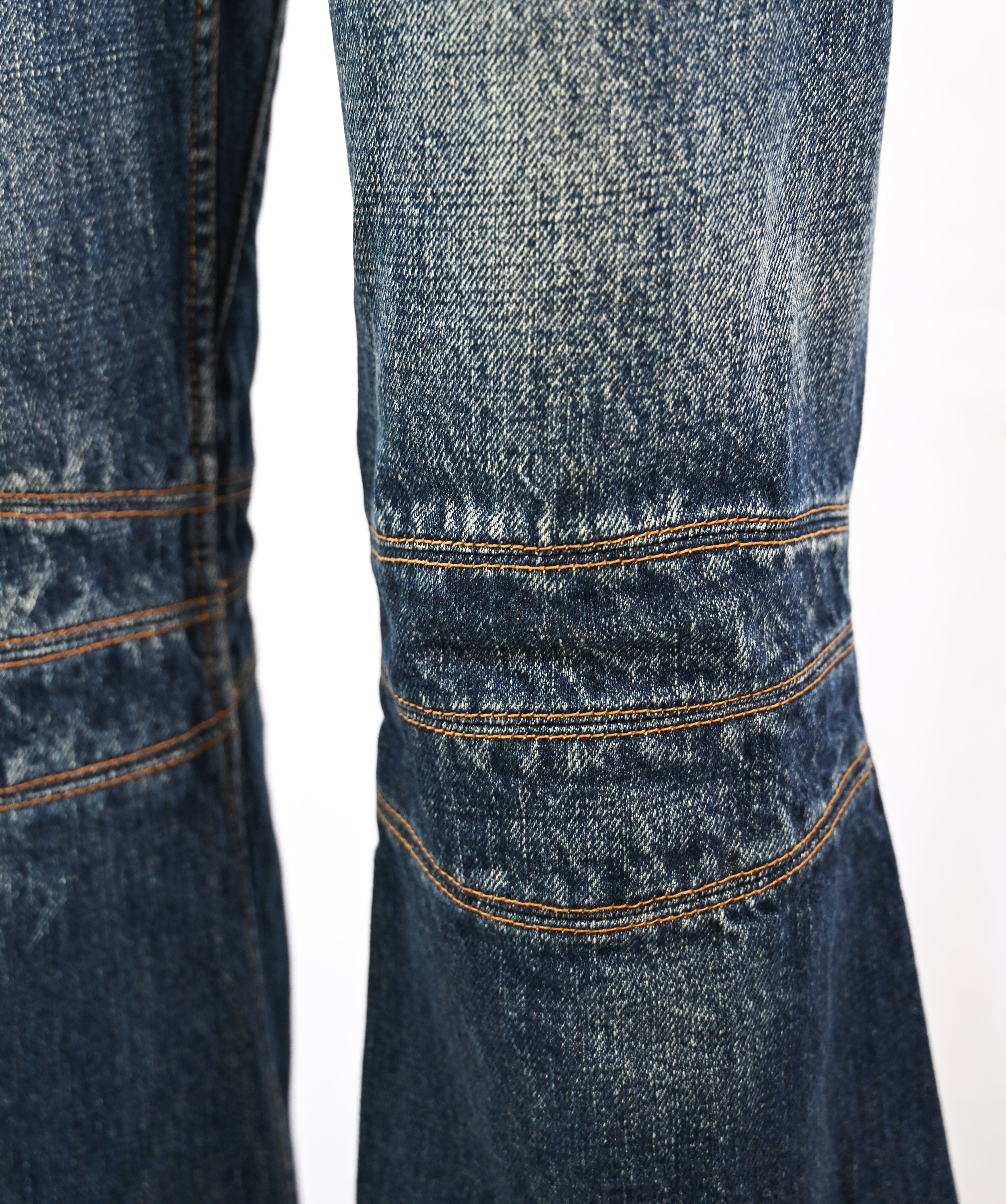 Junya Watanabe 2002 Low Rise Articulated Jeans
