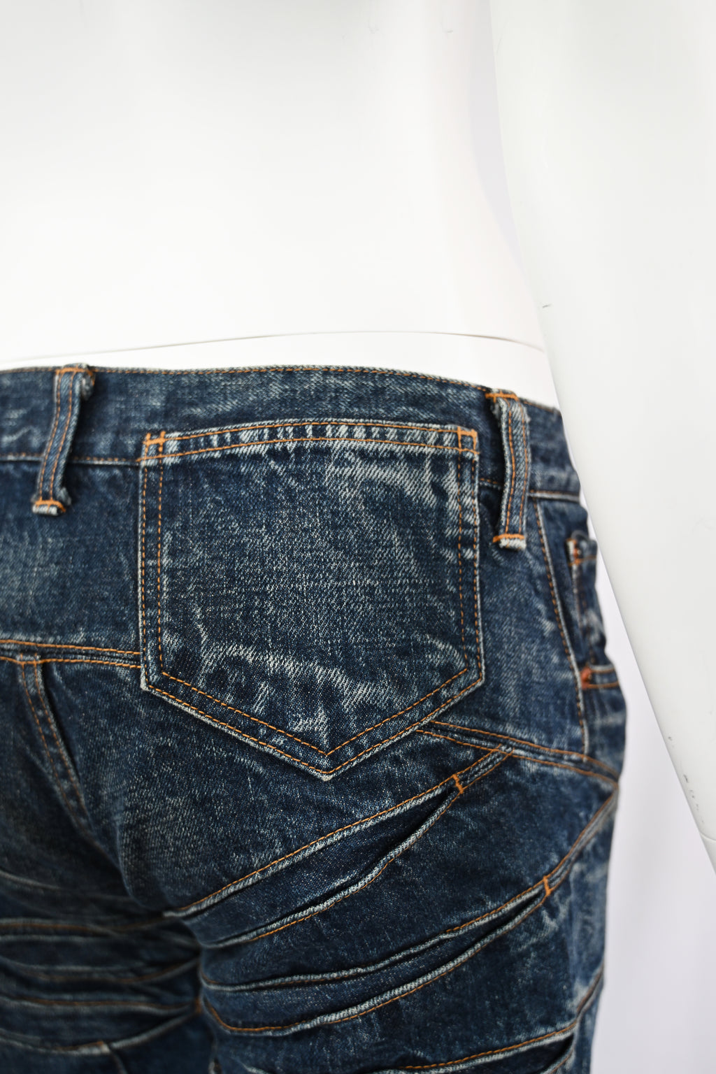 Junya Watanabe 2002 Low Rise Articulated Jeans