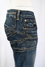Junya Watanabe 2002 Low Rise Articulated Jeans