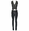 A.F. Vandevorst Wool Vest and Trousers Set