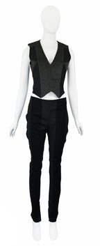 A.F. Vandevorst Wool Vest and Trousers Set