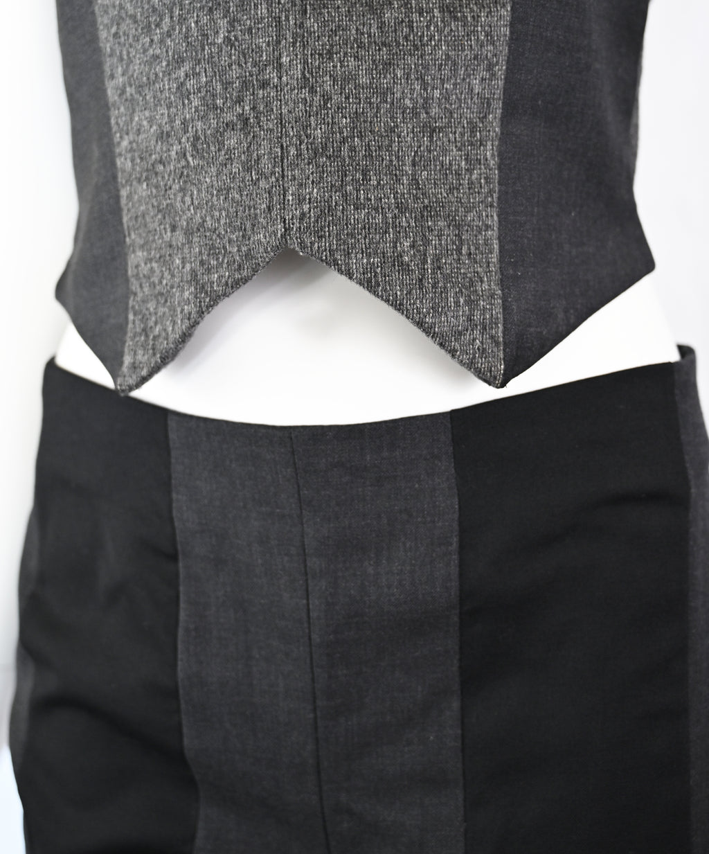 A.F. Vandevorst Wool Vest and Trousers Set