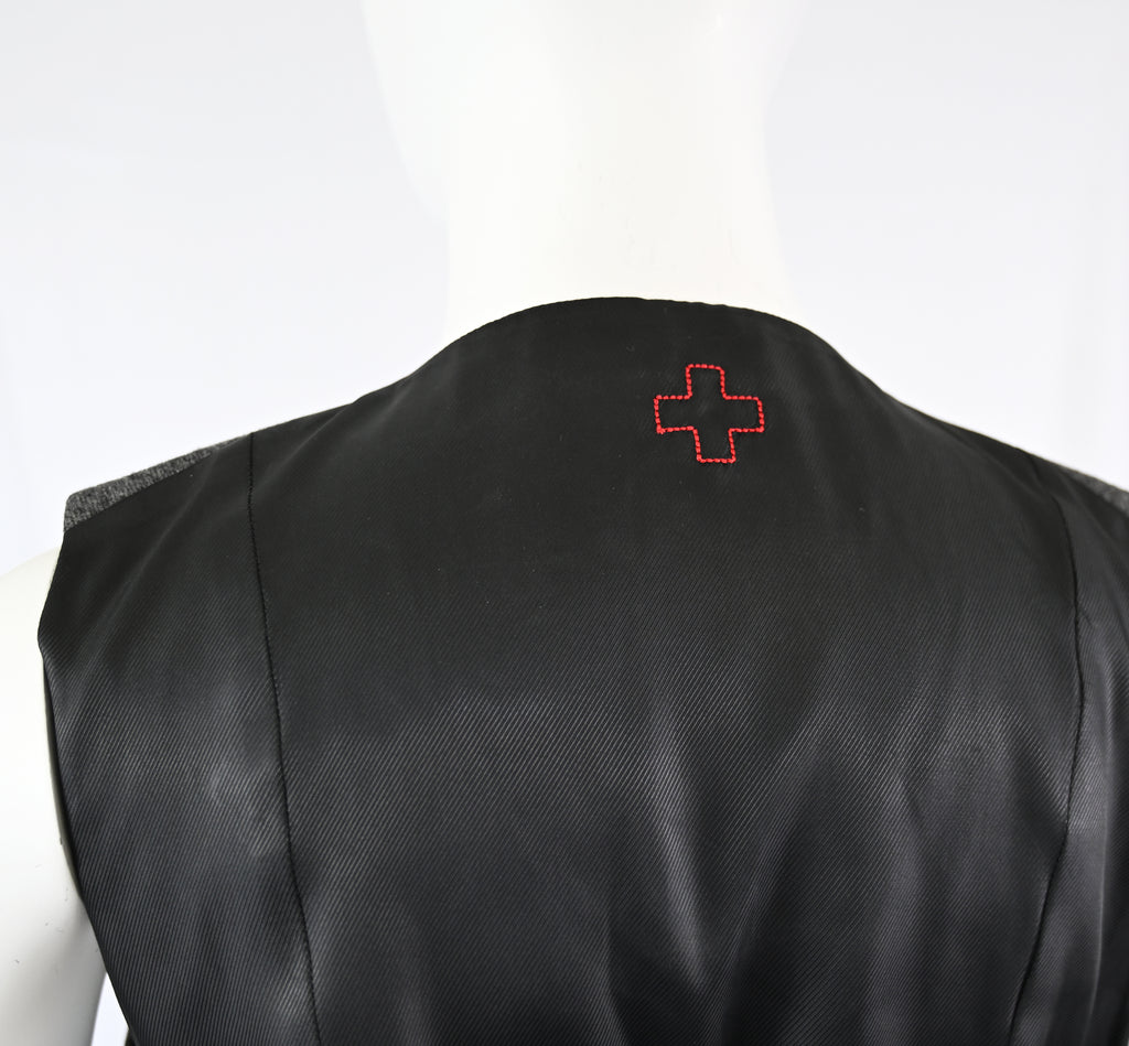 A.F. Vandevorst Wool Vest and Trousers Set