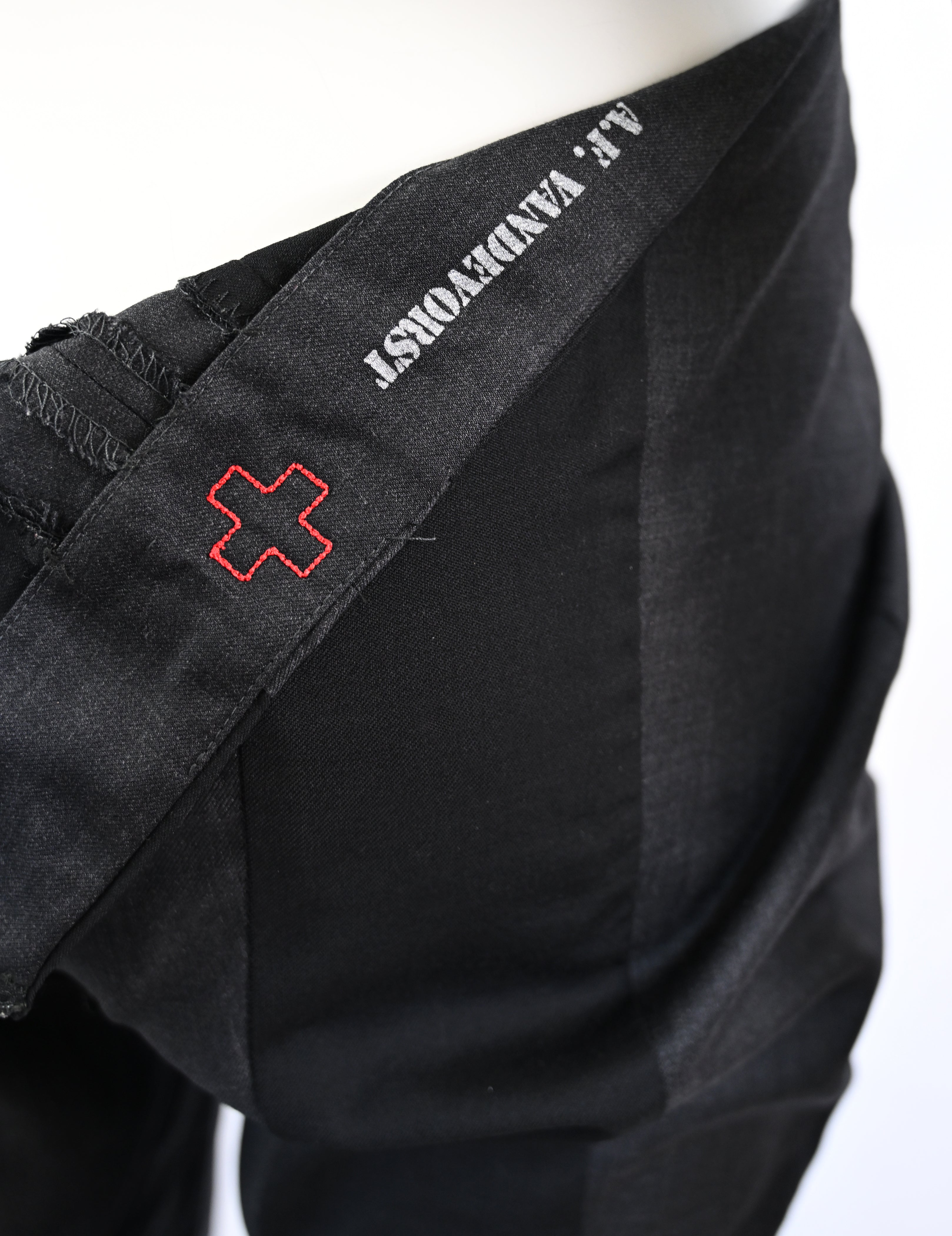 A.F. Vandevorst Wool Vest and Trousers Set