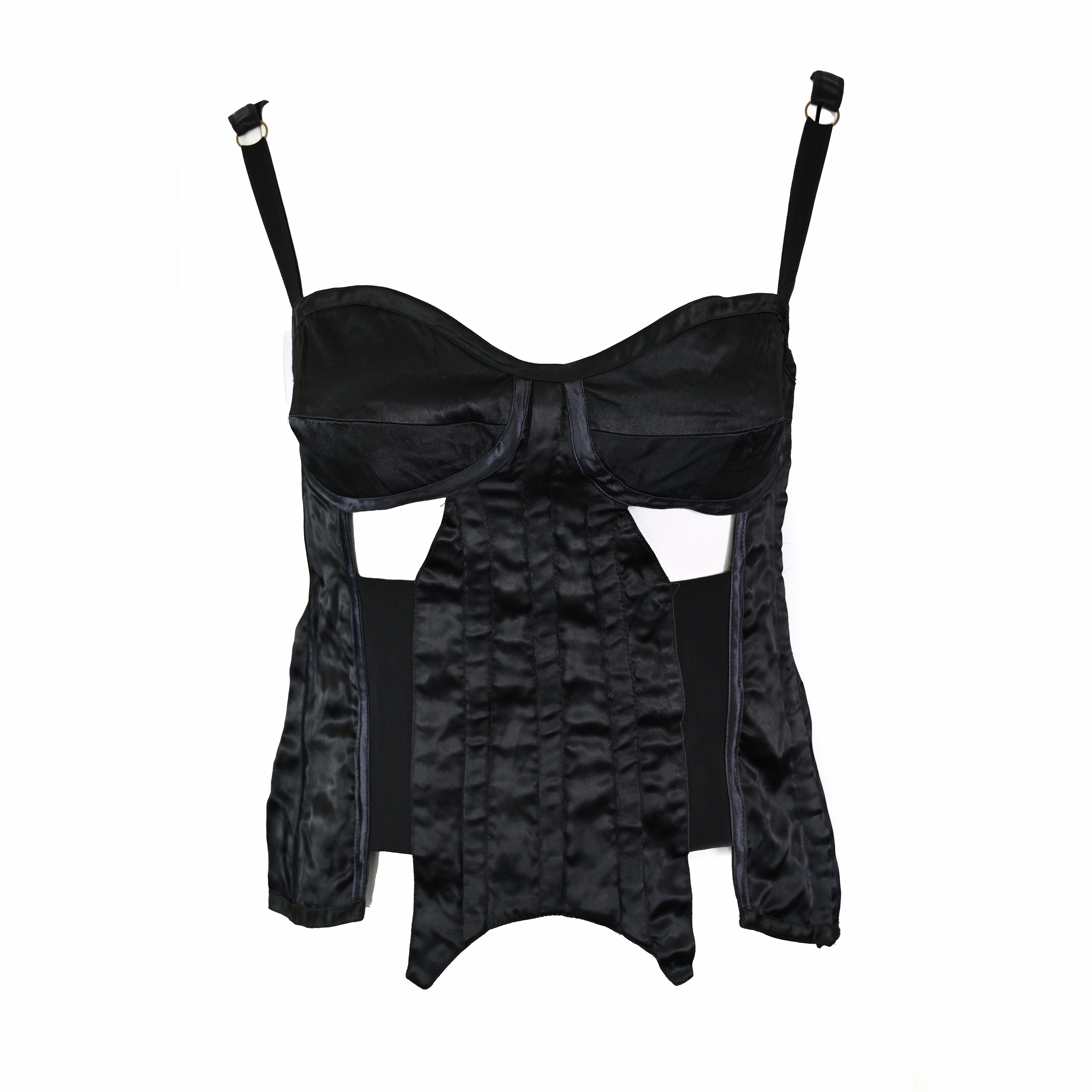 Costume National  2003 Satin Bustier