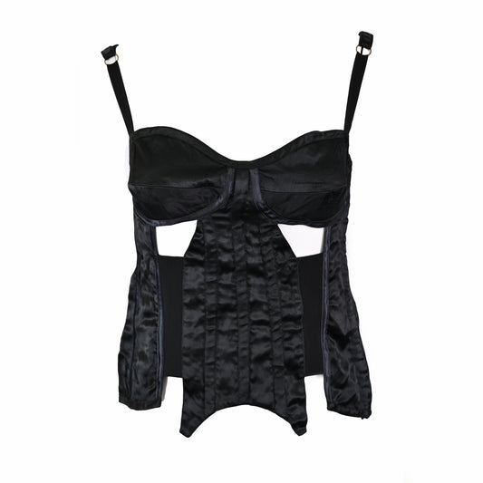 Costume National  2003 Satin Bustier