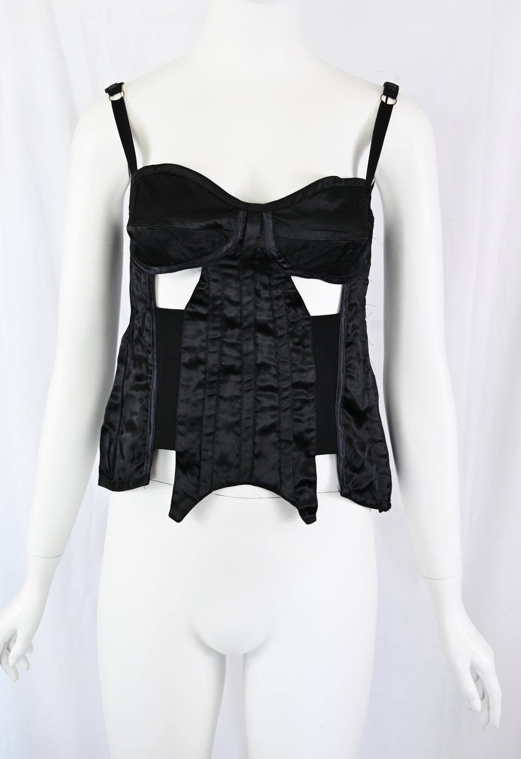 Costume National  2003 Satin Bustier