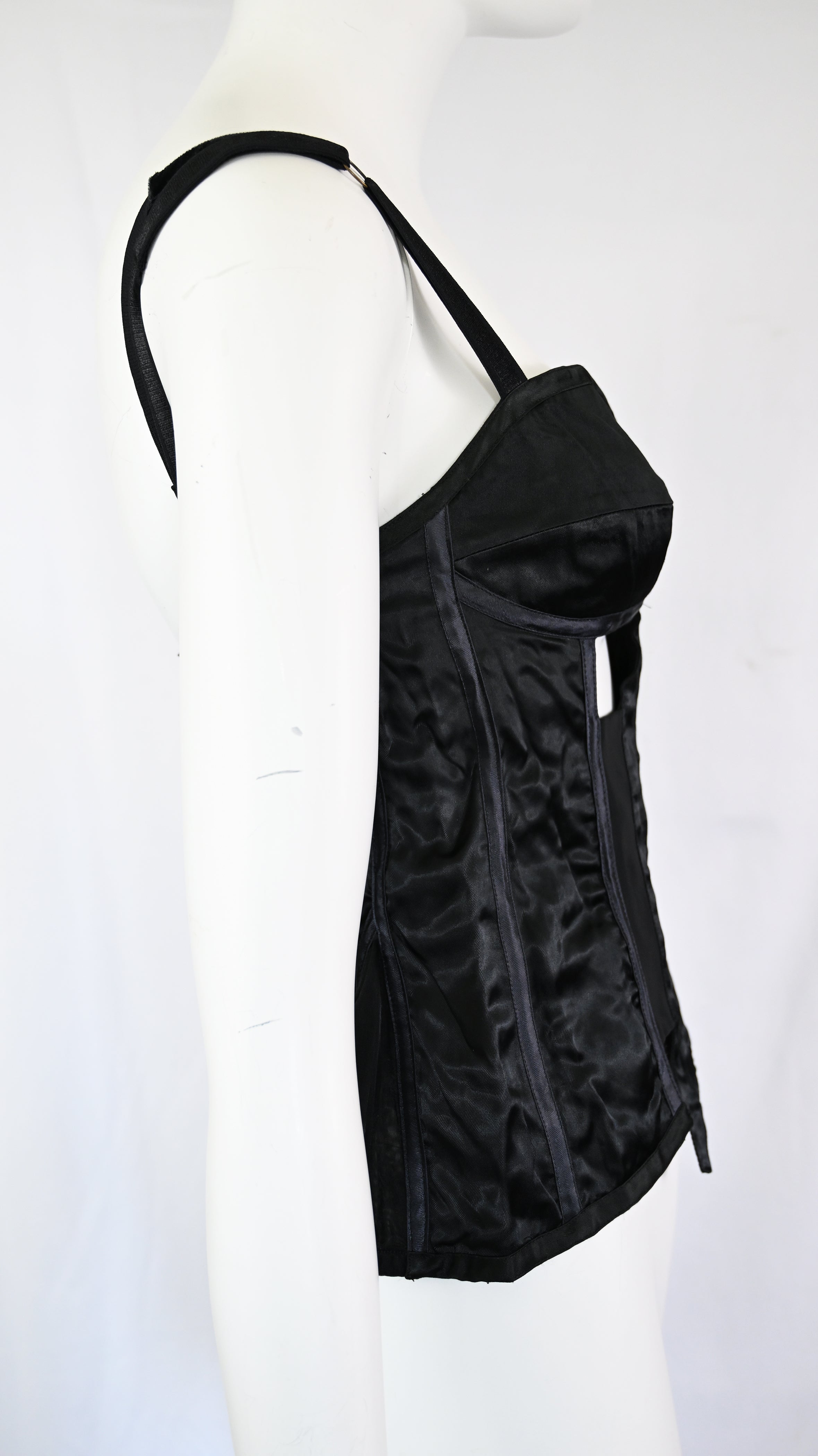 Costume National  2003 Satin Bustier