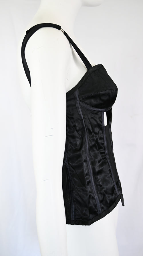 Costume National  2003 Satin Bustier