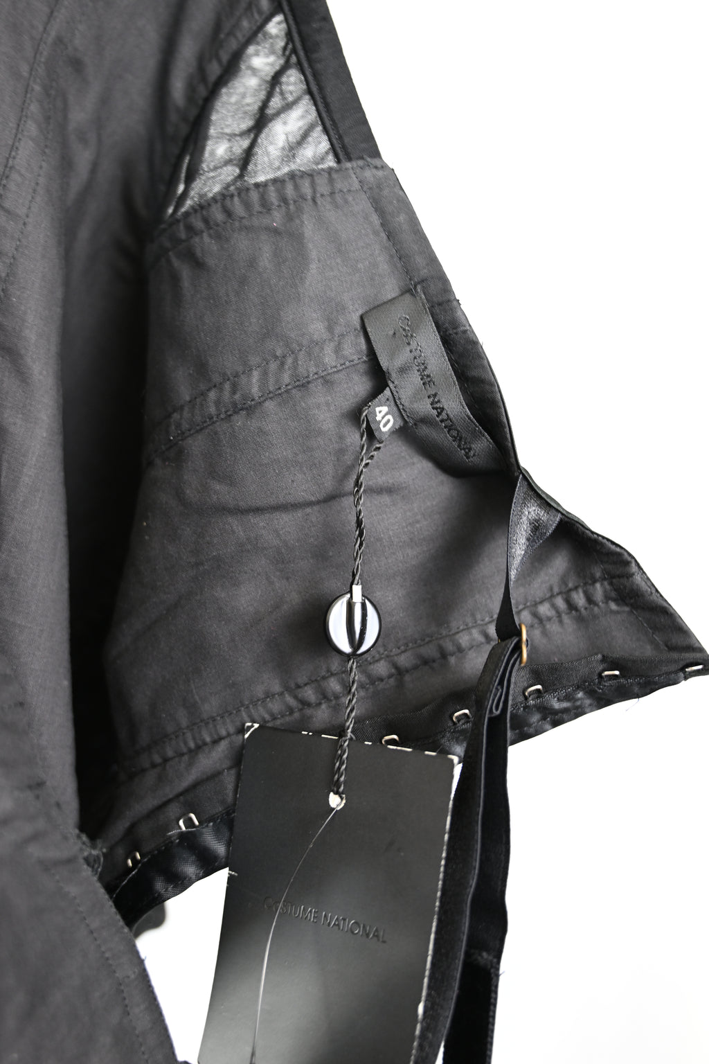 Costume National  2003 Satin Bustier