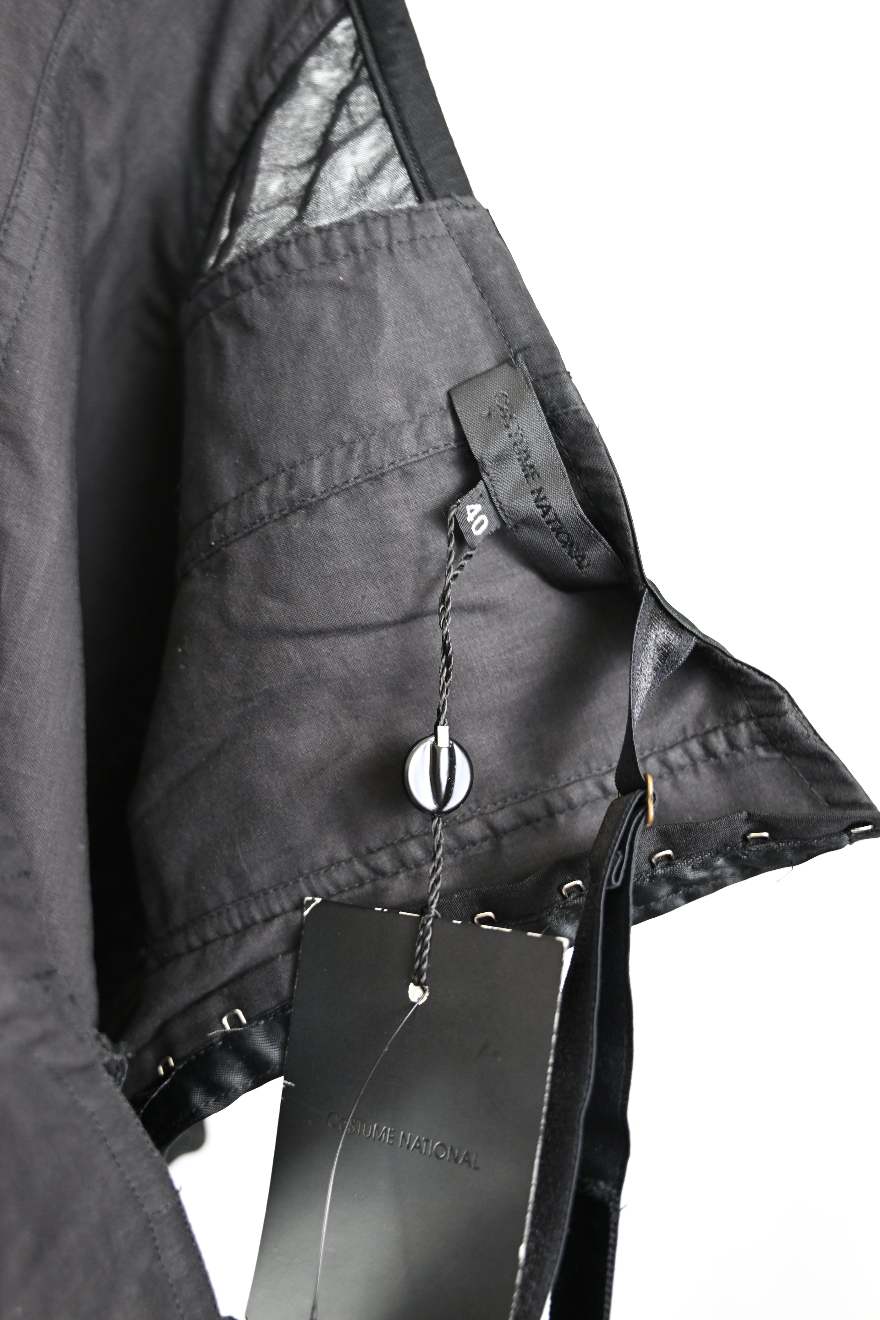 Costume National  2003 Satin Bustier