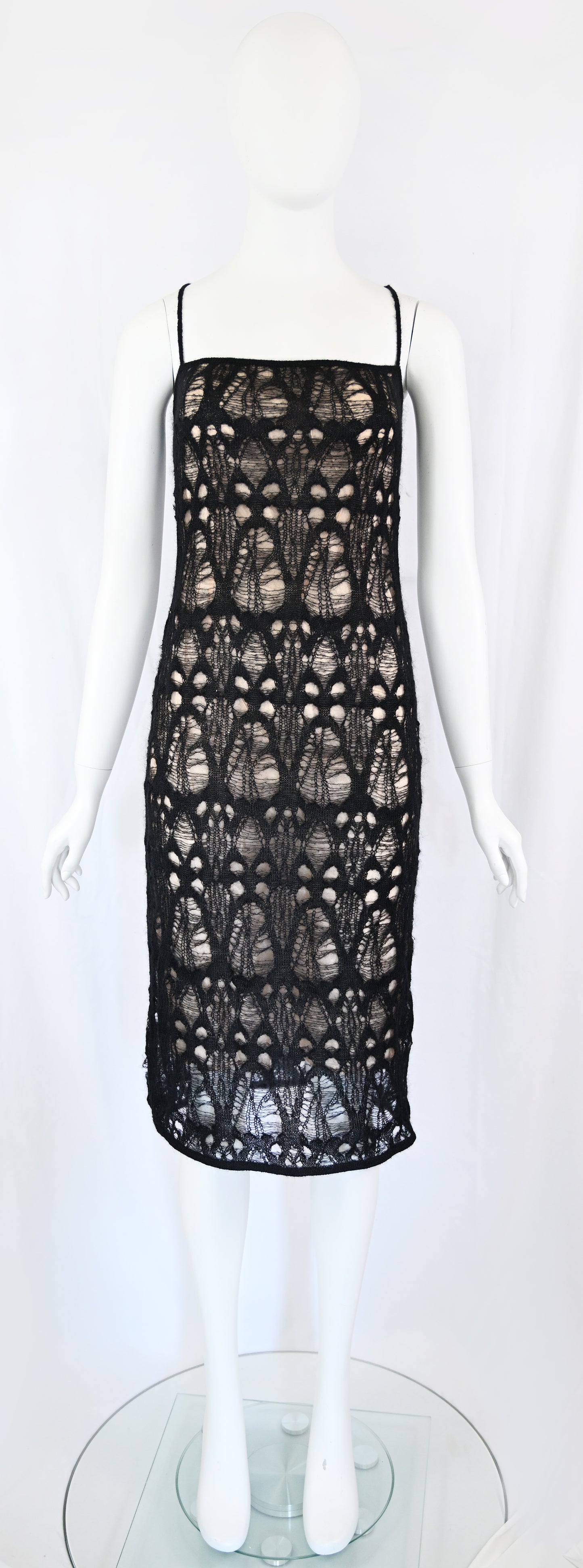 Alessandro Dell'Acqua 1999 Runway Knit Dress
