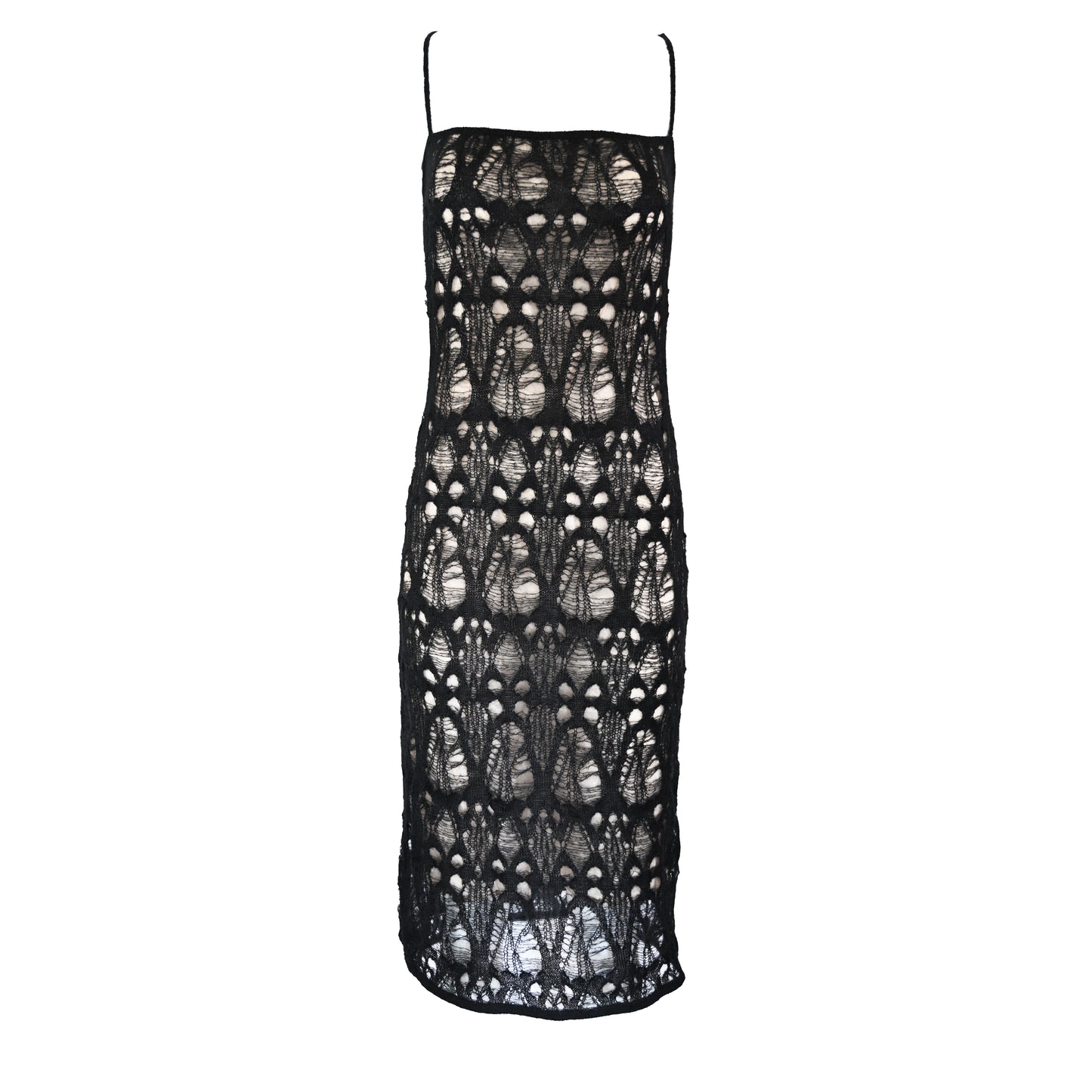 Alessandro Dell'Acqua 1999 Runway Knit Dress