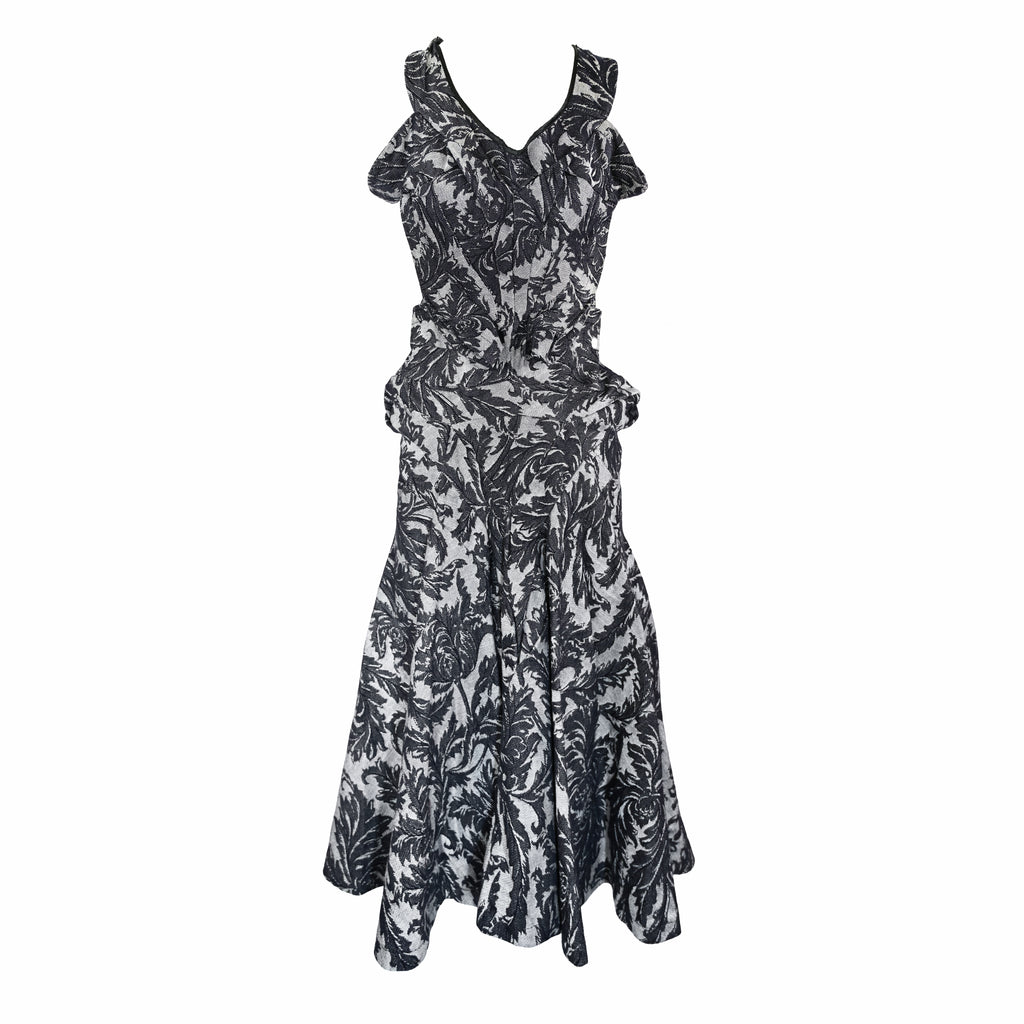 JUNYA WATANABE FW 2007 Tapestry Articulated Dress