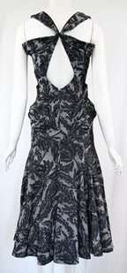 JUNYA WATANABE FW 2007 Tapestry Articulated Dress