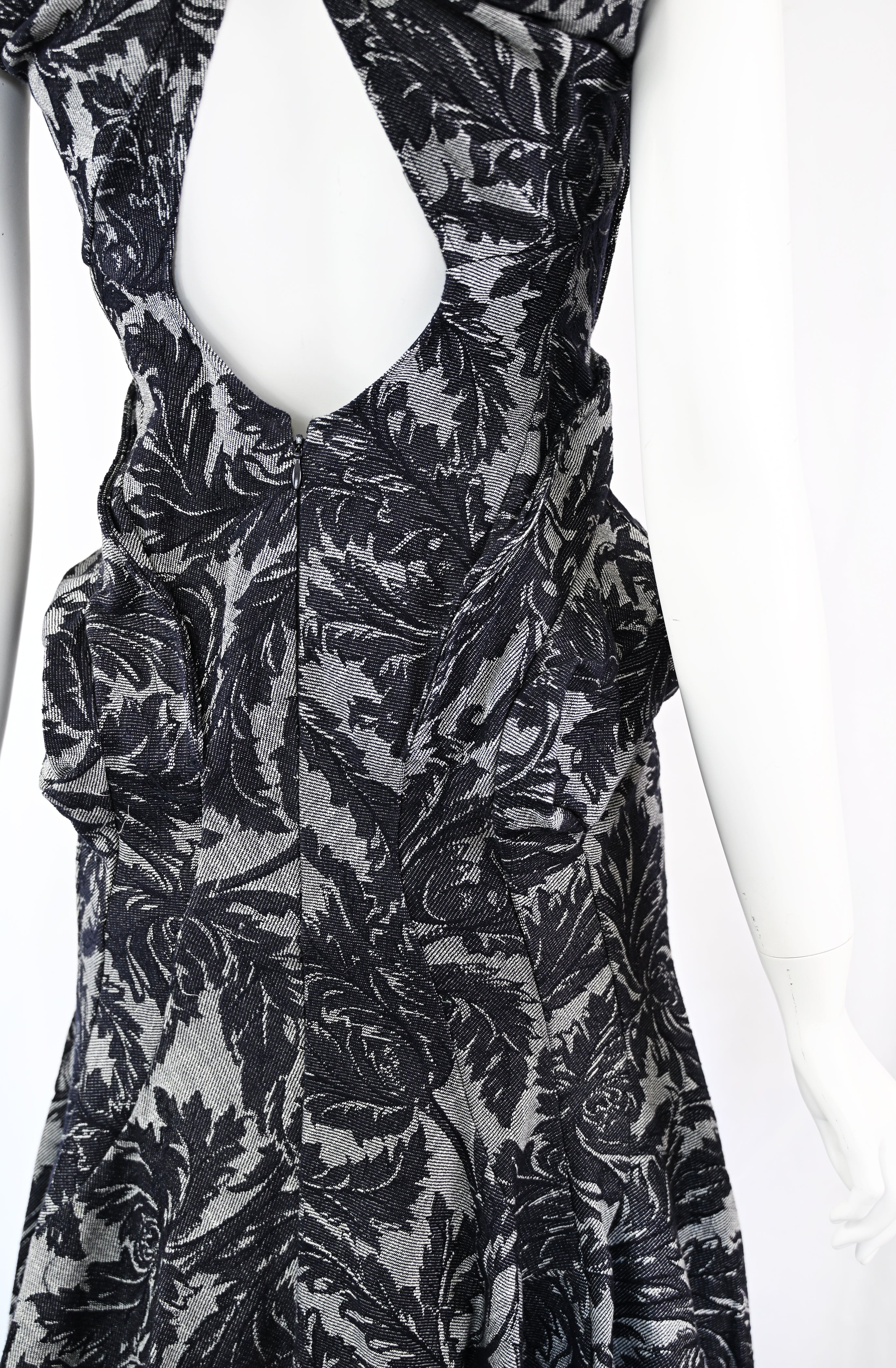 JUNYA WATANABE FW 2007 Tapestry Articulated Dress