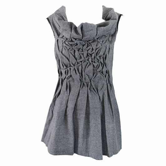 Gary Graham Wool Cinched Blouse