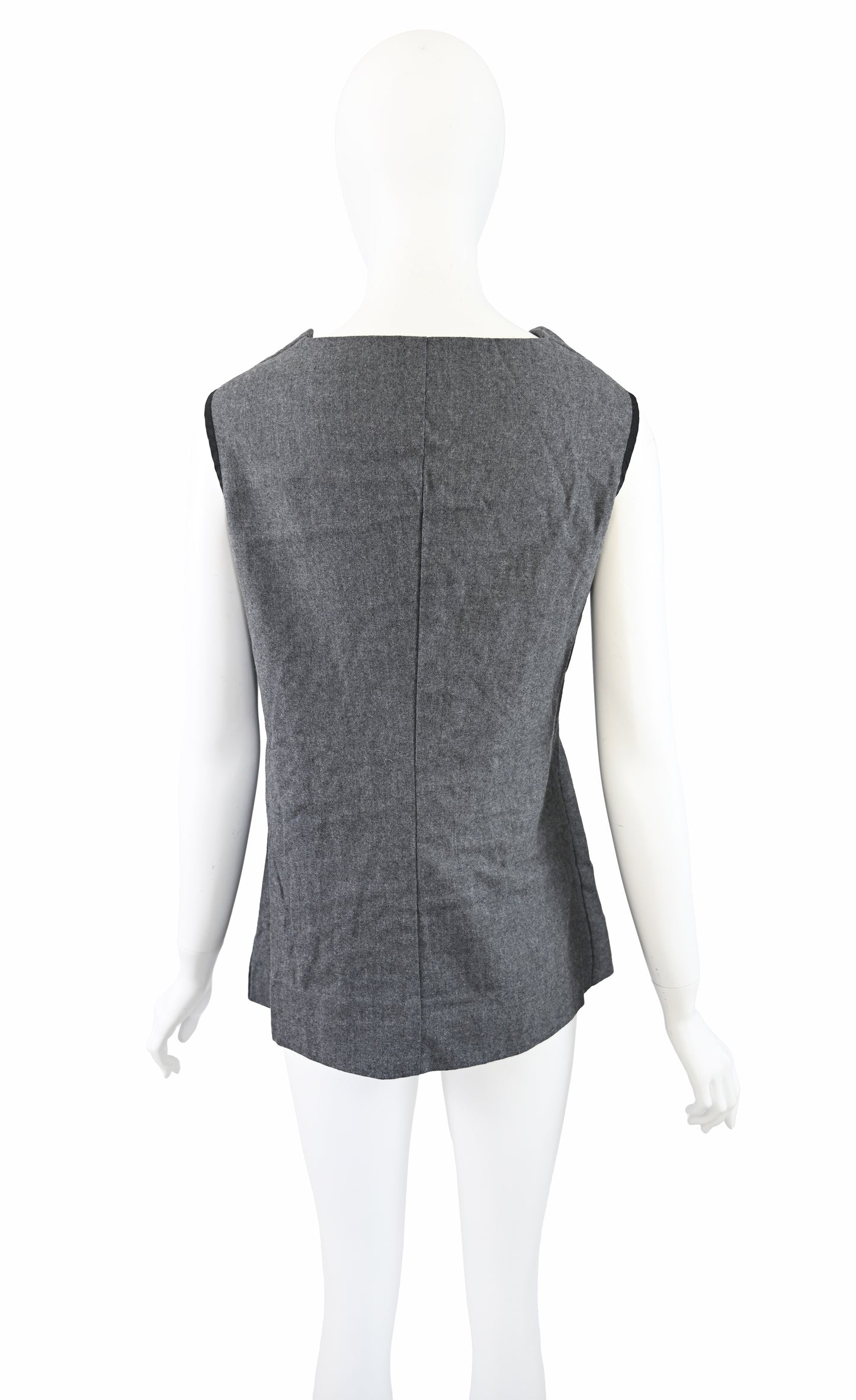 Gary Graham Wool Cinched Blouse