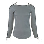 Isabel Marant SS 2014 Leather Shirt with Lacing