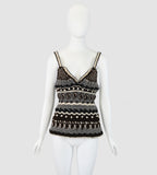 Tao Comme des Garcons 2006 Wool Knit Bustier