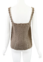 Tao Comme Des Garcons Embellished Wool Tank