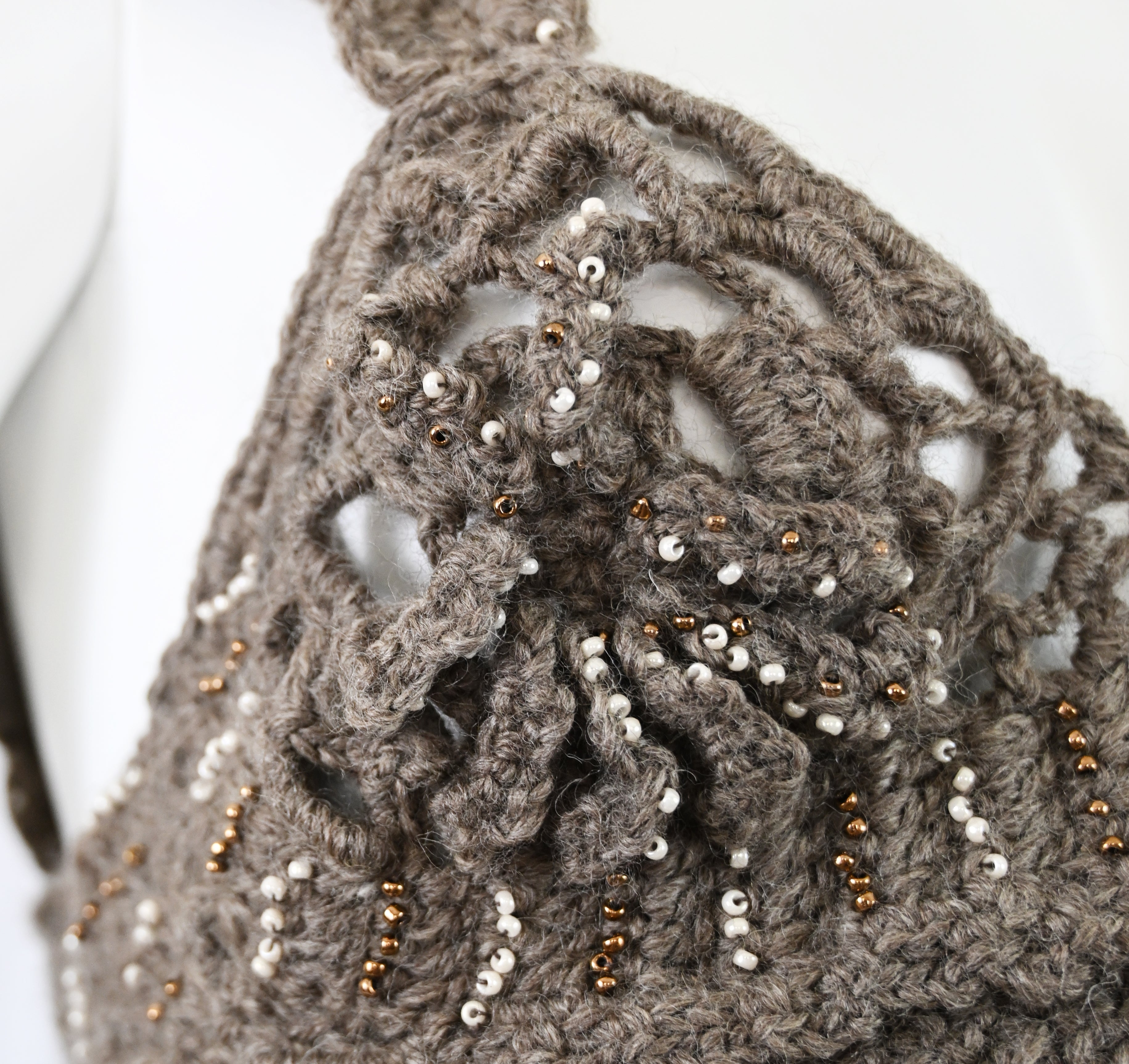 Tao Comme Des Garcons Embellished Wool Tank