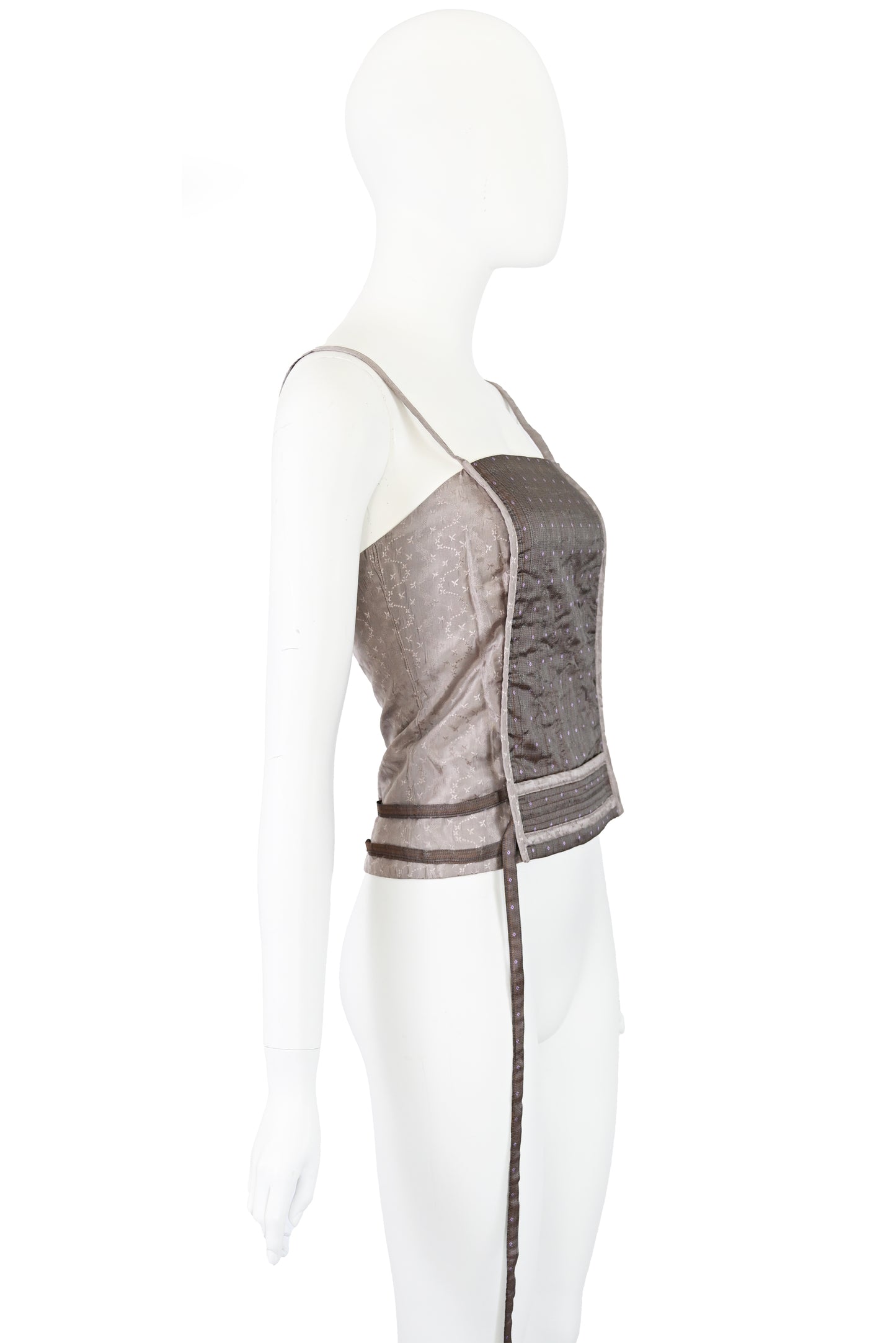 Veronique Branquinho SS 2003 Embroidered Top