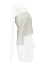 Costume National Leather Tank with Pocket