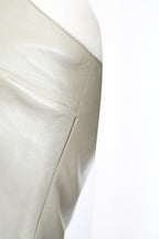 Costume National Leather Tank with Pocket