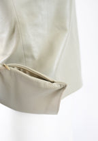 Costume National Leather Tank with Pocket