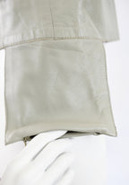 Costume National Leather Tank with Pocket